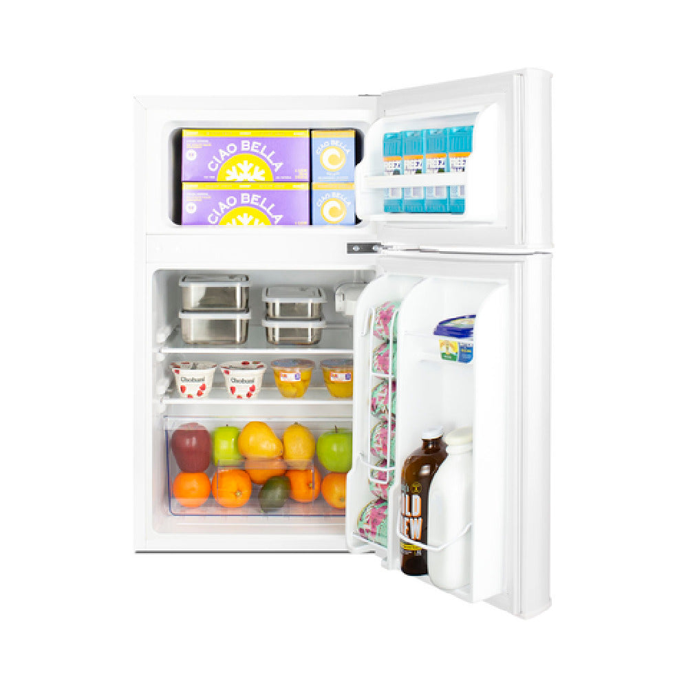 Summit CP34WADA Compact Refrigerator-freezer 2-door Design Freestanding Use