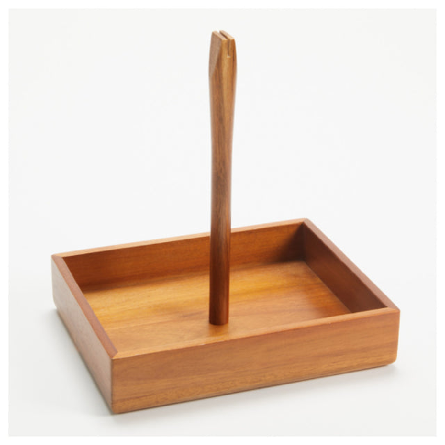 American Metalcraft CCAW9 Condiment Caddy Wood Acacia