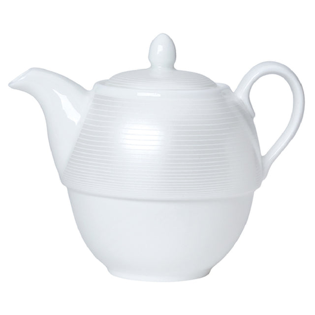 Steelite 82102AND0411B Tea For One Teapot 16.0 Oz 4.875" X 4.0" X 2.375"