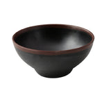 Yanco NA-605BK Nature Art Cereal Bowl 5-1/2"dia. X 2-1/2"H 16 Oz