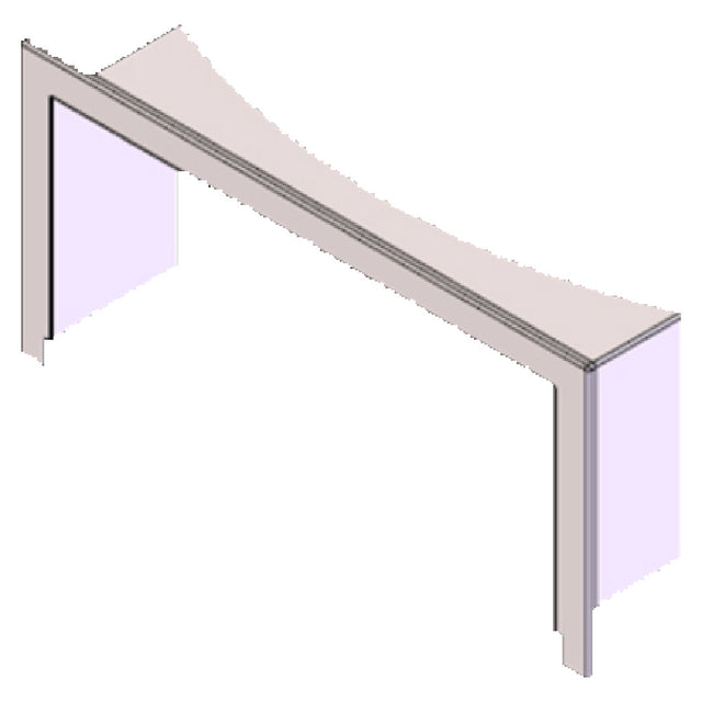 Beech Ovens BCHLIN-RND2F Flat Faced Stainless Steel Lintel For RND1100