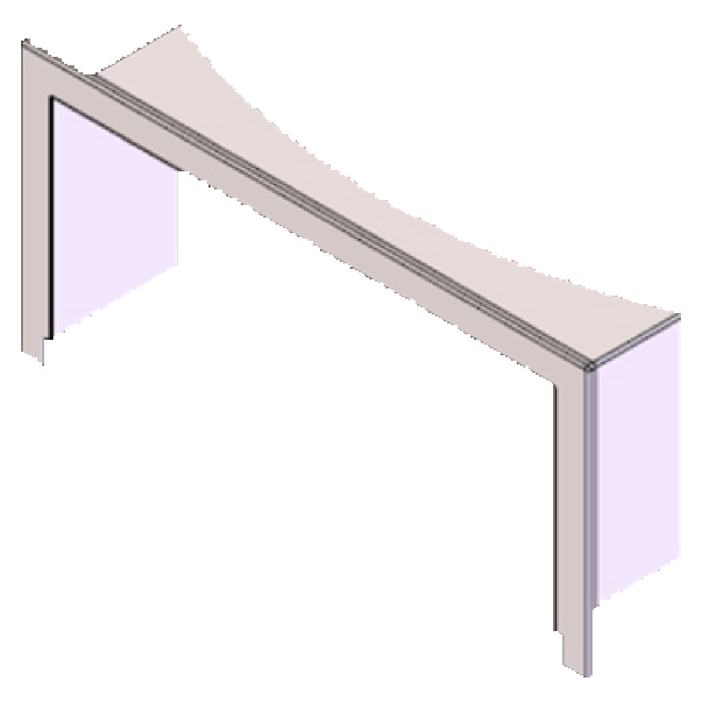 Beech Ovens BCHLIN-RND1F Flat Faced Stainless Steel Lintel For RND0900