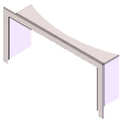 Beech Ovens BCHLIN-RND1F Flat Faced Stainless Steel Lintel For RND0900