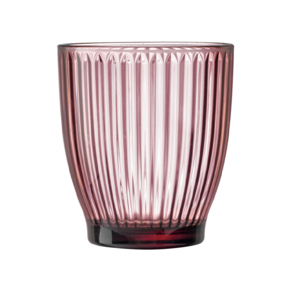Arc Cardinal V8710 Rocks Glass 12 Oz. Arcoroc Rock Line Pink (24 PC In A Case)