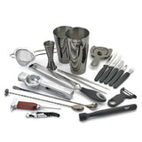 Mercer Culinary M37102BK Barfly® Deluxe Set 18-piece Includes: (1) Cocktail Shaker Set