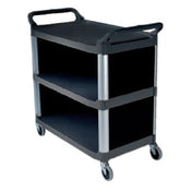 Rubbermaid FG409300BLA Xtra™ Utility Cart 40-5/8"L X 20"W X 37-13/16"H 300 Lb. Total Capacity
