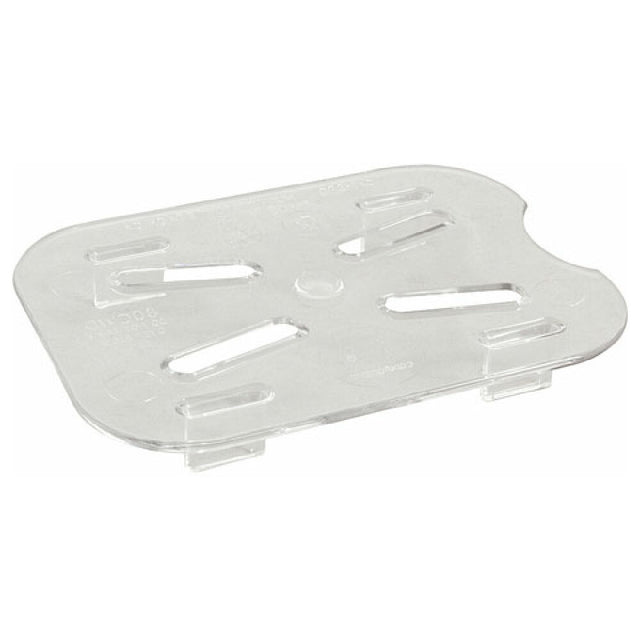 Cambro 80CWD-135 1/8 Food Pan Drain Shelf Camwear Clear Nsf