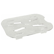 Cambro CAM80CWD135 1/8 Food Pan Drain Shelf Camwear Clear Nsf