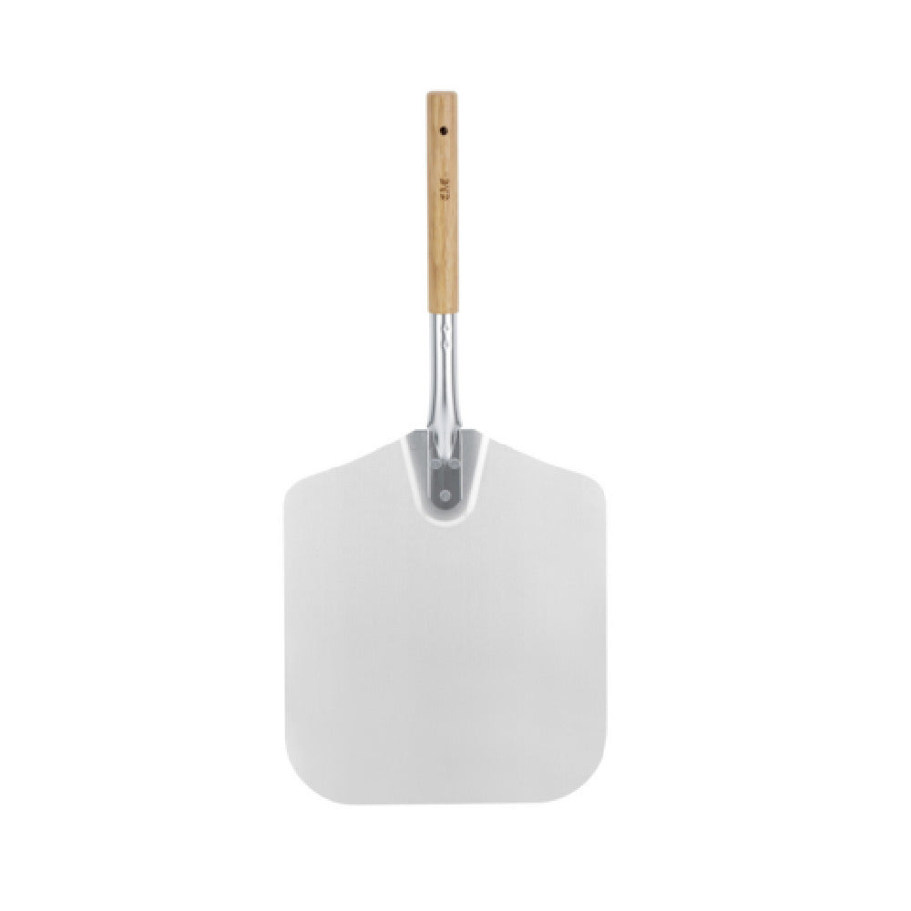 CAC China PPLA-1214A Pizza Peel 12"x14" Aluminum Blade 26" Wooden Handle