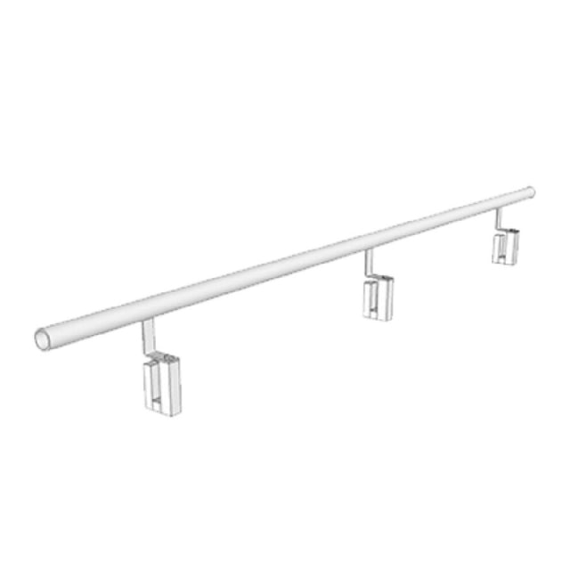 Forbes Industries 4185-6 Chair/Table Stops 6'L Reinforced Steel Tube Construction