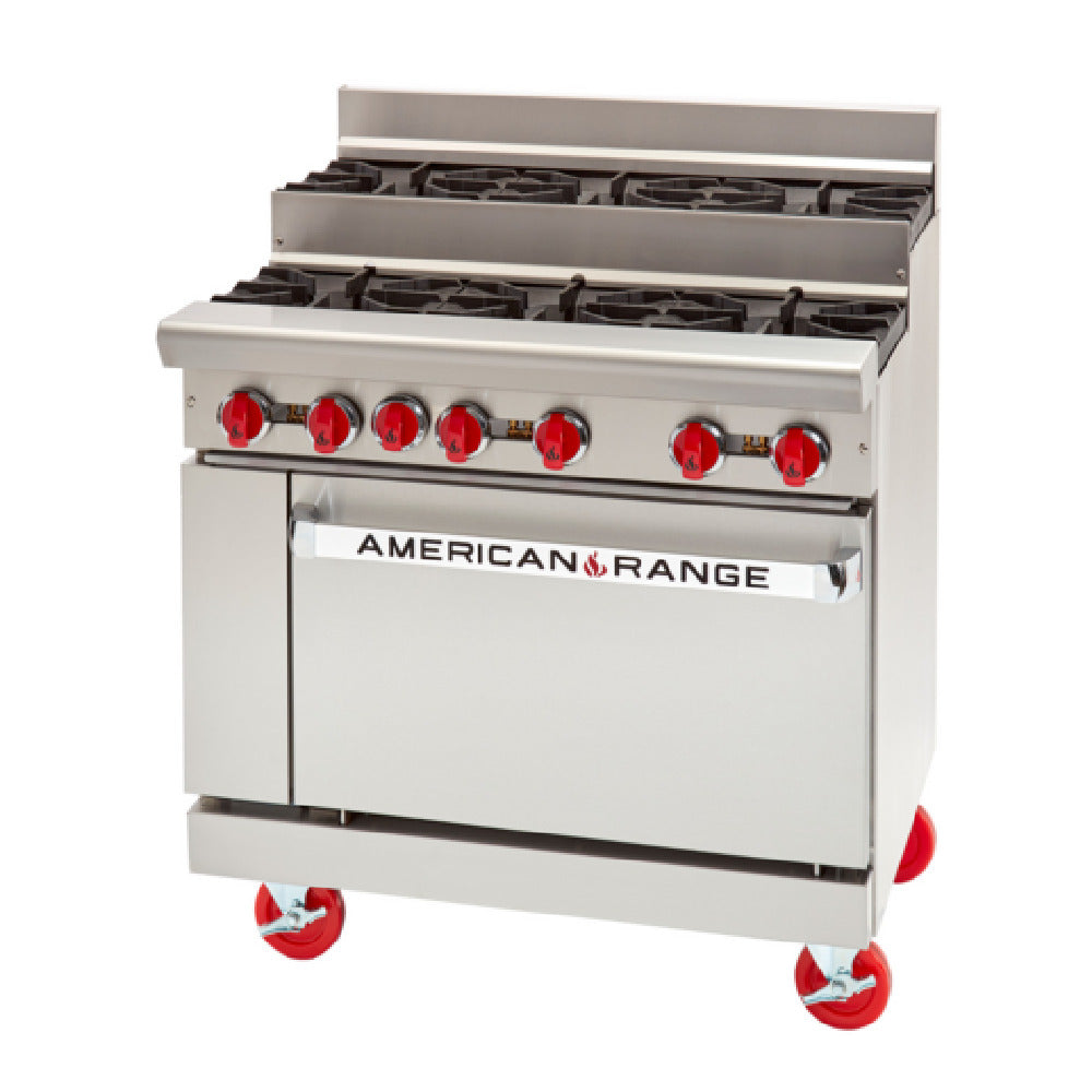 American Range AR-6-SU_LP Restaurant Range Step-Up Gas 36"