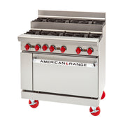 American Range AR-6-SU_LP Restaurant Range Step-Up Gas 36"
