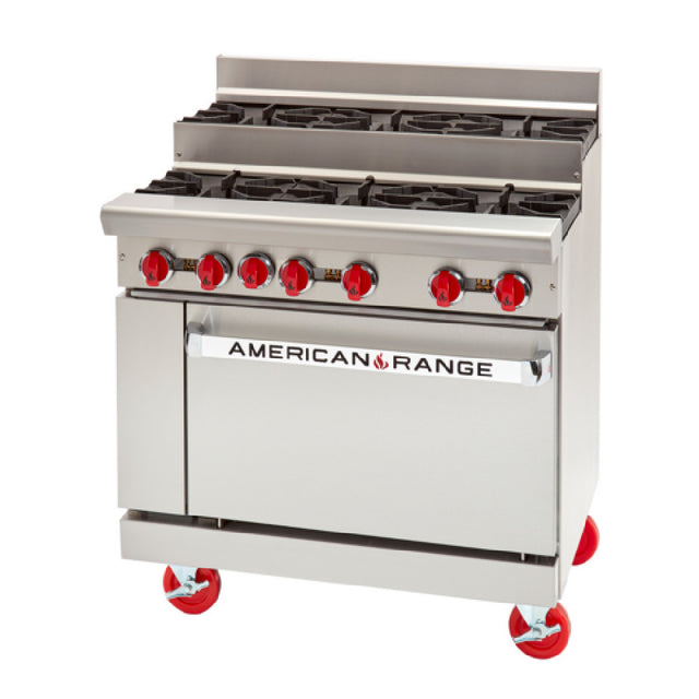 American Range AR-6-SU_LP Restaurant Range Step-Up Gas 36"