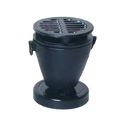 Town 51355/DZ Hibachi Stove Set 3-1/2" Top Dia. X 4-3/4"H Cast Iron Removable Grill