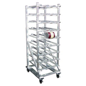 SPG 4H1593 - Kelmax Can Storage Rack, Stationary Design, 4 Columns Wide