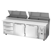 Victory VPPD93HC-3 Pizza Prep Table Powered By V-Core™ Three-section
