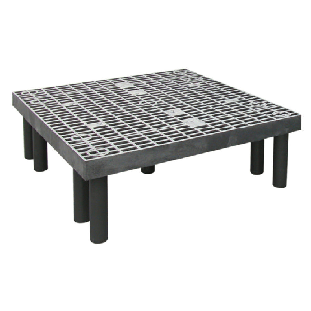 Quantum 363612DPP Polymer Dunnage Rack Vented 750 Lb. Load Capacity