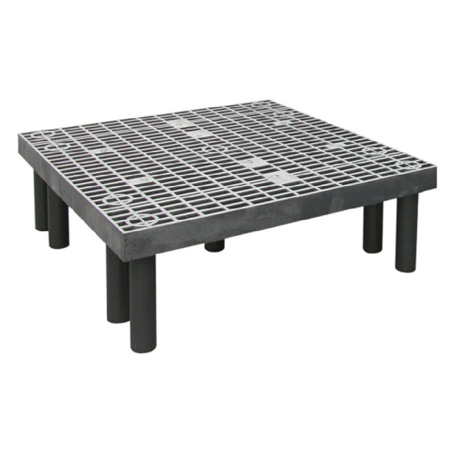 Quantum 363612DPP Polymer Dunnage Rack Vented 750 Lb. Load Capacity