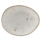 Tuxton GGA-650 Plate 8-3/8" X 6-7/8" X 1-1/2"H Ellipse