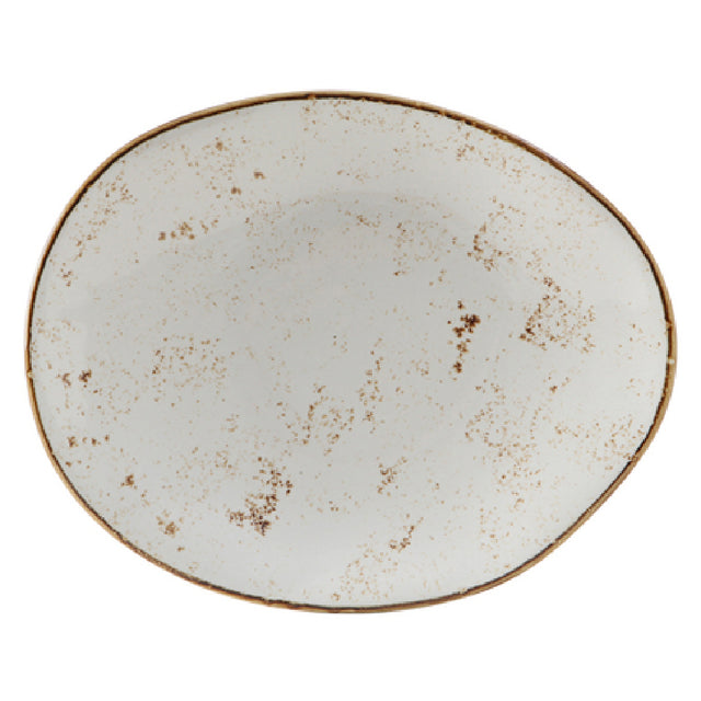 Tuxton GGA-650 Plate 8-3/8" X 6-7/8" X 1-1/2"H Ellipse