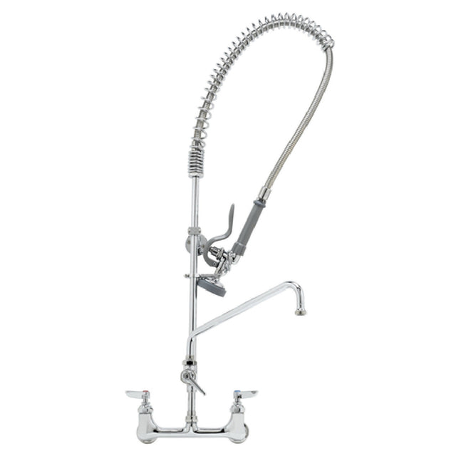 T&S Brass B-0133-ADF16-B EasyInstall Pre-Rinse Unit 8" Wall Mount Adjustable Centers