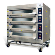 Belshaw DX-ECOTOUCH-3W-4 DX Eco-Touch Deck Oven (4) Decks (3) Pan Capacity Per Deck