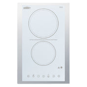 Summit CR2B23T4WTK15 Radiant Cooktop Electric 11-26/64" W