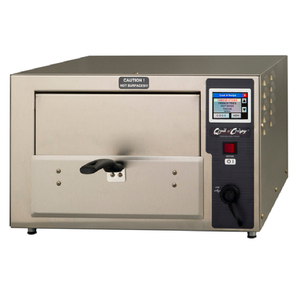 Quik N Crispy 50248 GF II 25 Amp Greaseless Fryer 2 Lb. Single Product Capacity Per Batch