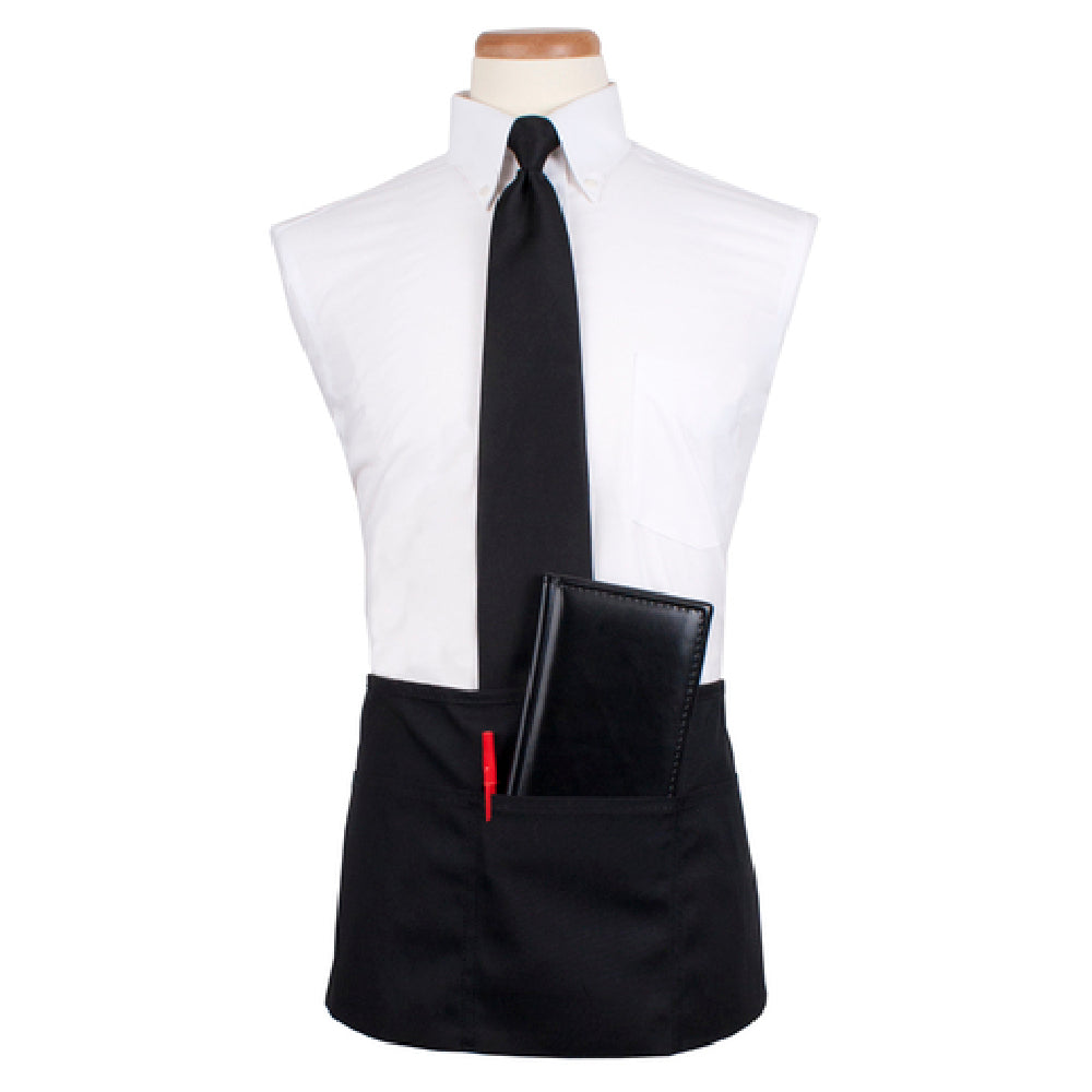 John Ritzenthaler Company CL3PWACBK-1 Chef Revival® Waist Apron 25" X 11" Long 3 Pocket And Pen Pocket