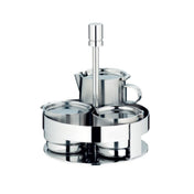BauscherHepp 06.2340.6040 Sugar & Creamer Set Includes: 5-1/2" Dia. X 6-1/2"H Stand