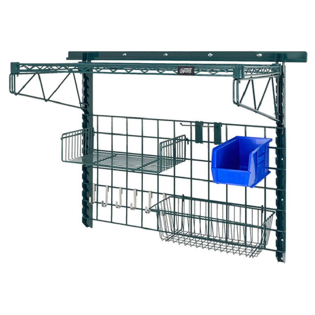 Quantum SGK-401836-4P_BLUE - Store Grid Medium-Duty Kit, Includes: (1) 40" Wall Track