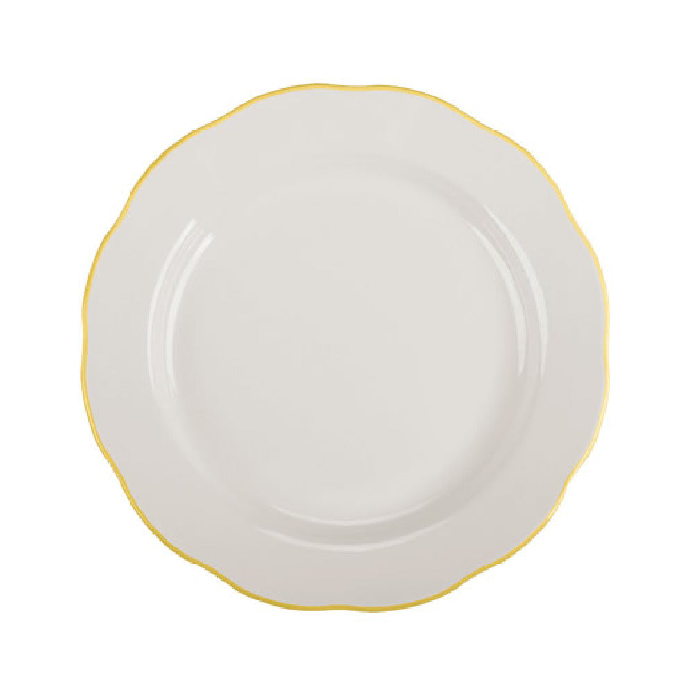 CAC China SC-9G Seville Plate 9-5/8" Dia. X 1-1/8"H Round