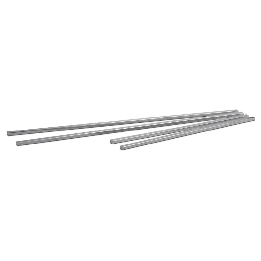 JB Prince B682 A - Caramel Ruler Set, Consists Of: (2) 20"L X 5/8" Wide X 3/8" Rulers And 2) 31"L X 5/8" Wide X 3/8" Rulers