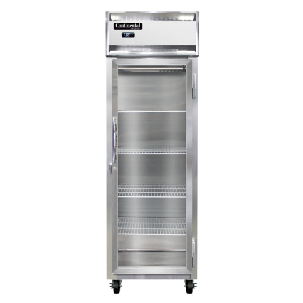 Continental Refrigerator 1RNPT-GD-SD Refrigerator Pass-thru 21 Cu. Ft. Capacity
