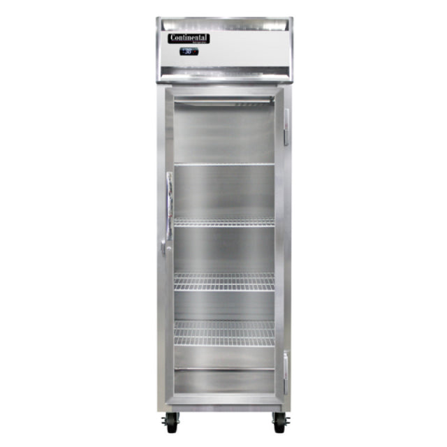Continental Refrigerator 1RNPT-GD-SD Refrigerator Pass-thru 21 Cu. Ft. Capacity