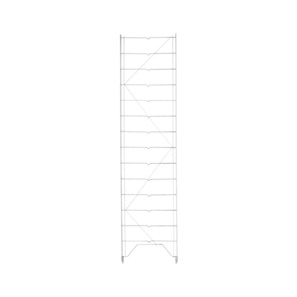 Metro 1872C Regular Erecta® Shelving Upright 18"W X 73-1/2"H Shelf Grooves Lock Into Upright At 5" Increments