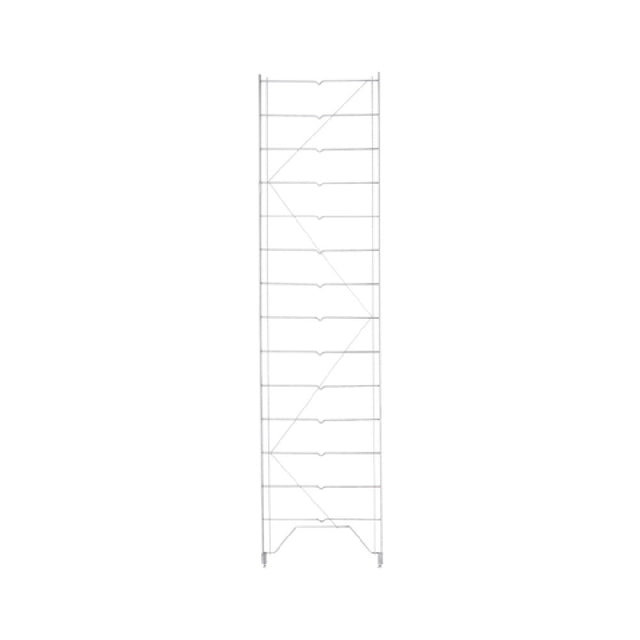 Metro 1872C Regular Erecta® Shelving Upright 18"W X 73-1/2"H Shelf Grooves Lock Into Upright At 5" Increments