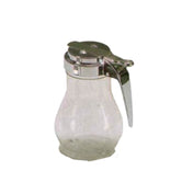 Vollrath 1212 Dripcut® Syrup Server 10 Oz. Clear Polycarbonate Jar With Chrome Plated Top