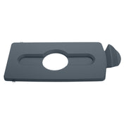 Rubbermaid 2007897 Slim Jim® Bottles/Cans Recycling Station Lid Insert 16-1/2"L X 8"W X 1/2"H