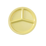 Yanco NS-702Y Nessico Compartment Plate 10" Dia. 3-compartments
