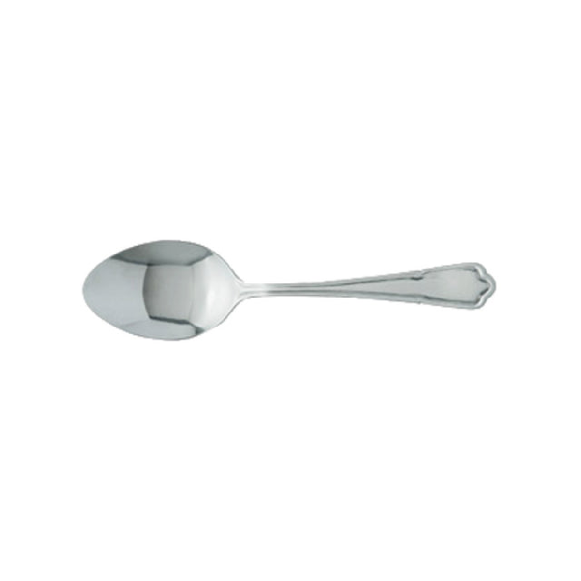 Tableware Solutions USA F00508 Dessert Spoon 7-3/10" Long 18/0 Stainless Steel