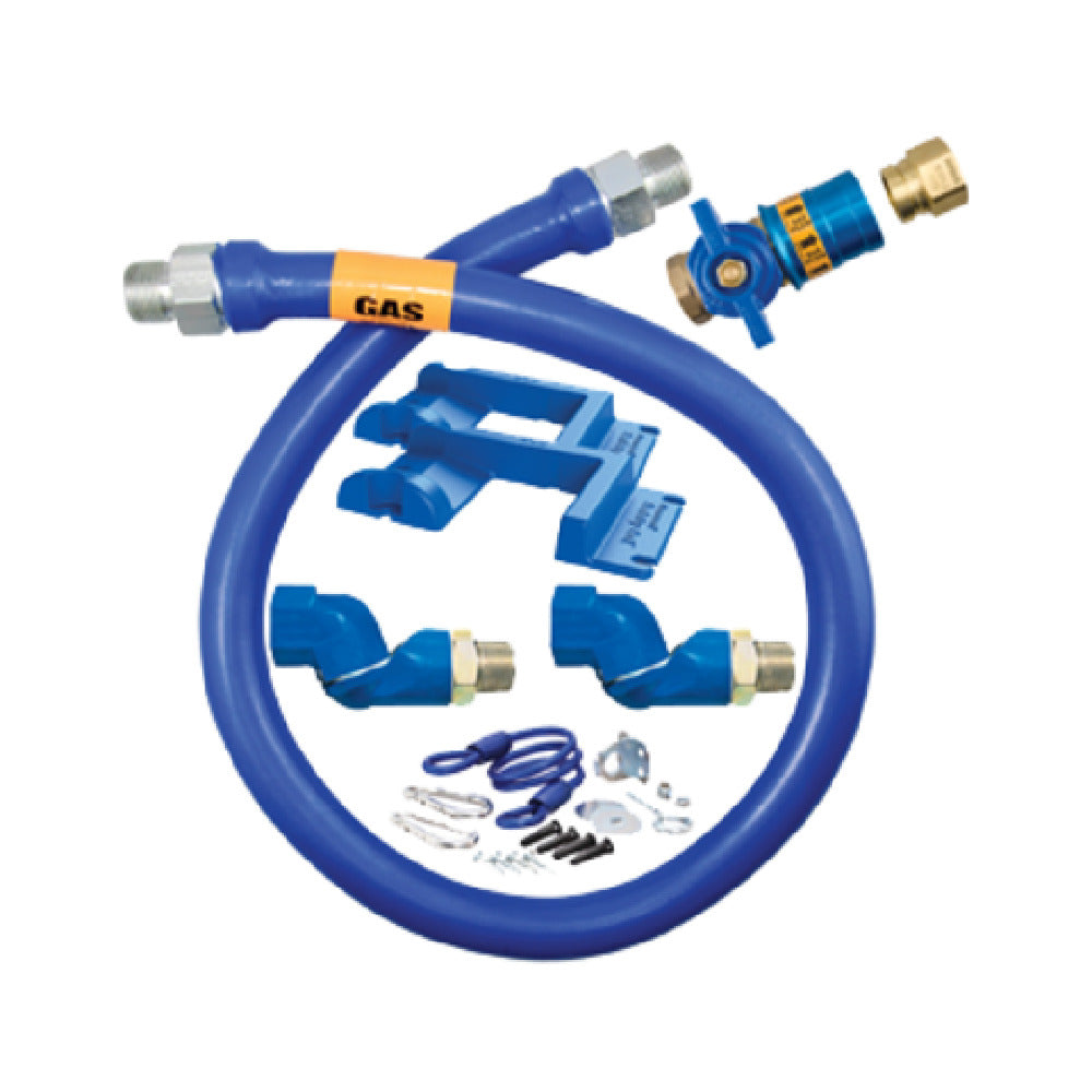 Dormont 16100KITCF2S48PS Dormont Blue Hose™ Moveable Gas Connector Kit 1" Inside Dia.