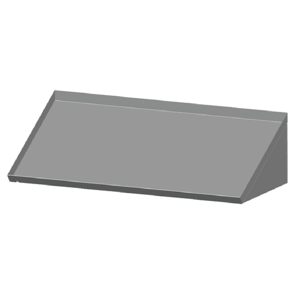 SPG WMRS-21 - Universal Stainless Shelf, Wall-mounted, 21"W X 21"D