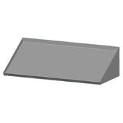 SPG WMRS-21 - Universal Stainless Shelf, Wall-mounted, 21"W X 21"D