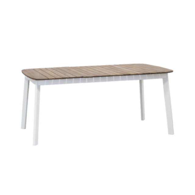 Emuamericas Llc E299 Shine Teak Table Rectangular 66" X 40" X 29-1/2"H