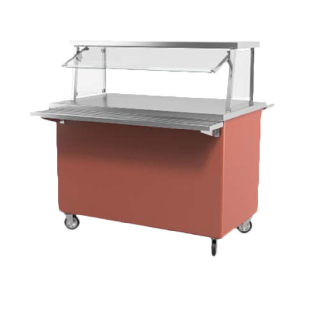 Low Temp Industries SPC-HTS-68-74 SpecLine Hot Top Table 74-3/8"W X 30"D X 36"H 14ga Stainless Steel Flat Top With 68" Of Top Surface Heated At 120°F