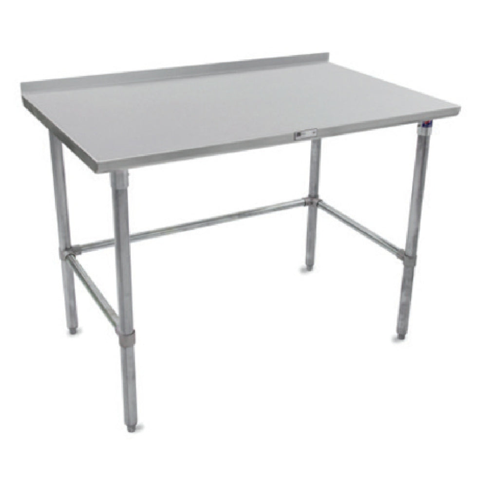 John Boos ST4R1.5-3660GBK Work Table 60"W X 36"D 14/300 Stainless Steel Top With 1-1/2"H Rear Up-turn