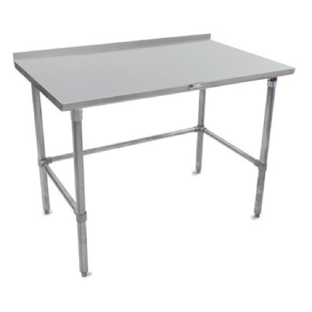 John Boos ST4R1.5-3660GBK Work Table 60"W X 36"D 14/300 Stainless Steel Top With 1-1/2"H Rear Up-turn