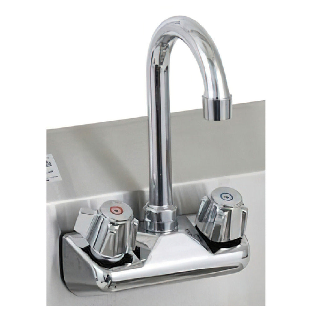 Royal ROY HSW FS 4 - Hand Sink Faucet, 4" Center Set Splash Mount (low Lead <0.25%)