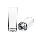 BauscherHepp 10953/01 Beverage Glass 15 Oz. Square Shaped Bottom